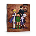 CUADERNO UNIVERSITARIO 100 HJS 7MM HUNTERxHUNTER 