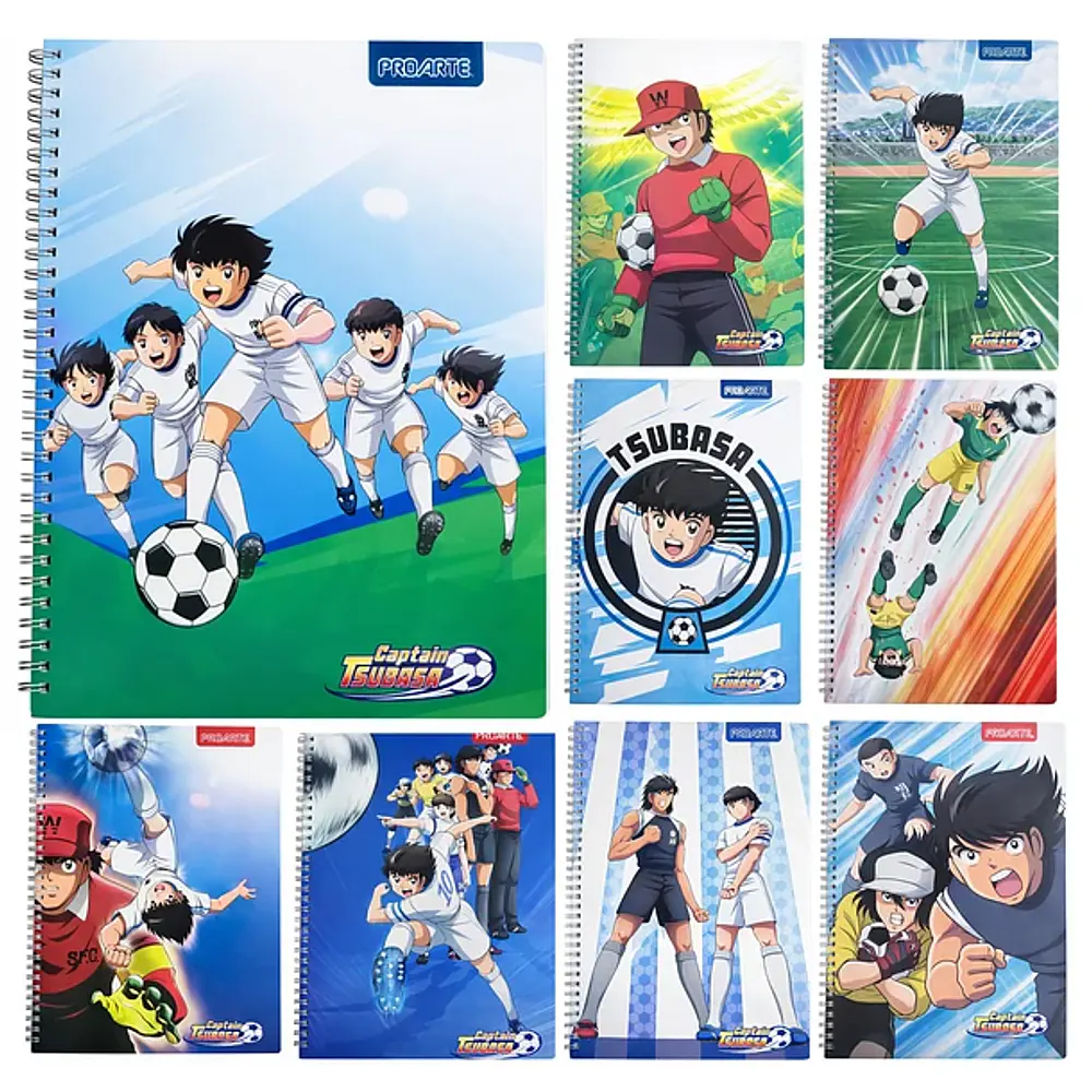 CUADERNO UNIVERSITARIO 100 HJS 7MM SUPER CAMPEONES 