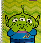 CUADERNO UNIVERSITARIO 100 HJS 7MM PIXAR