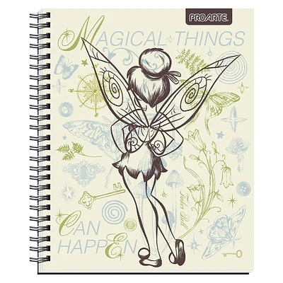 CUADERNO UNIVERSITARIO 100 HJS 7MM SUPER TINKERBELL 