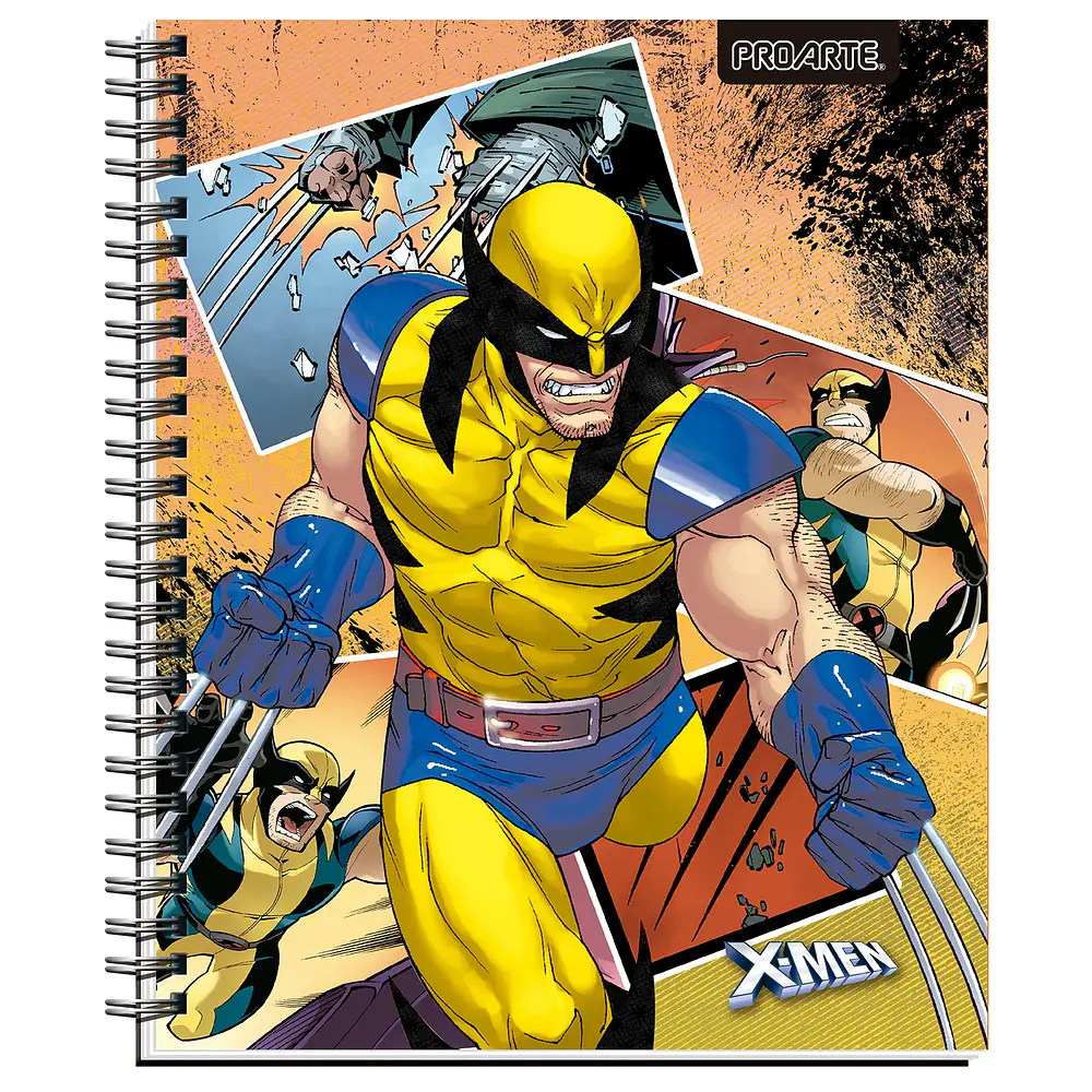 CUADERNO UNIVERSITARIO 100 HJS 7MM XMEN