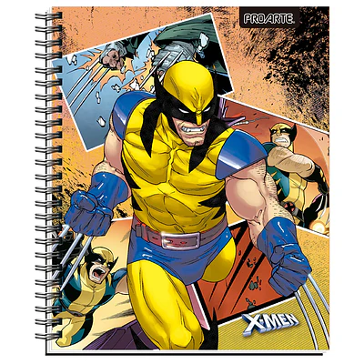CUADERNO UNIVERSITARIO 100 HJS 7MM XMEN