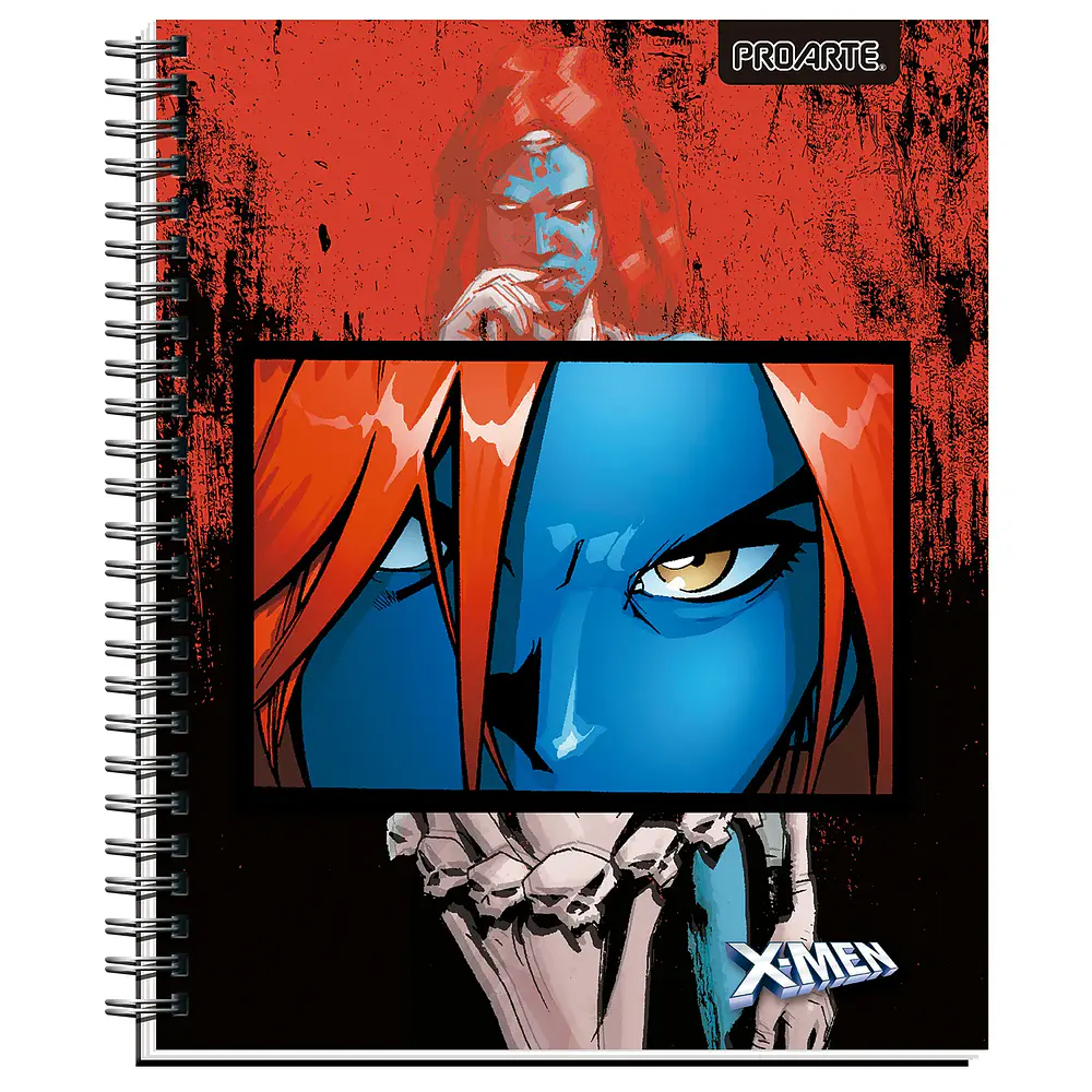 CUADERNO UNIVERSITARIO 100 HJS 7MM XMEN