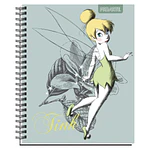 CUADERNO UNIVERSITARIO 100 HJS 7MM SUPER TINKERBELL 