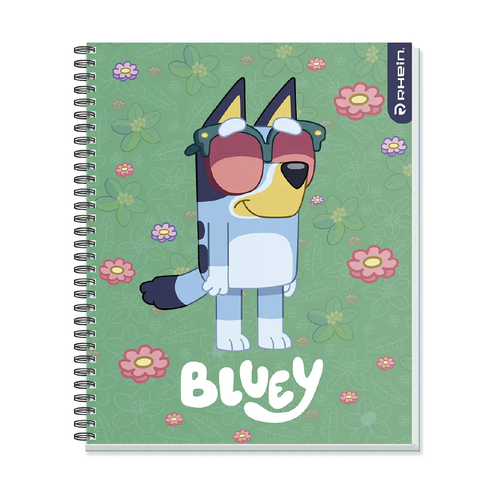 CUADERNO UNIVERSITARIO 100HJS MAT7MM BLUEY
