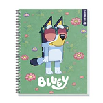 CUADERNO UNIVERSITARIO 100HJS MAT7MM BLUEY