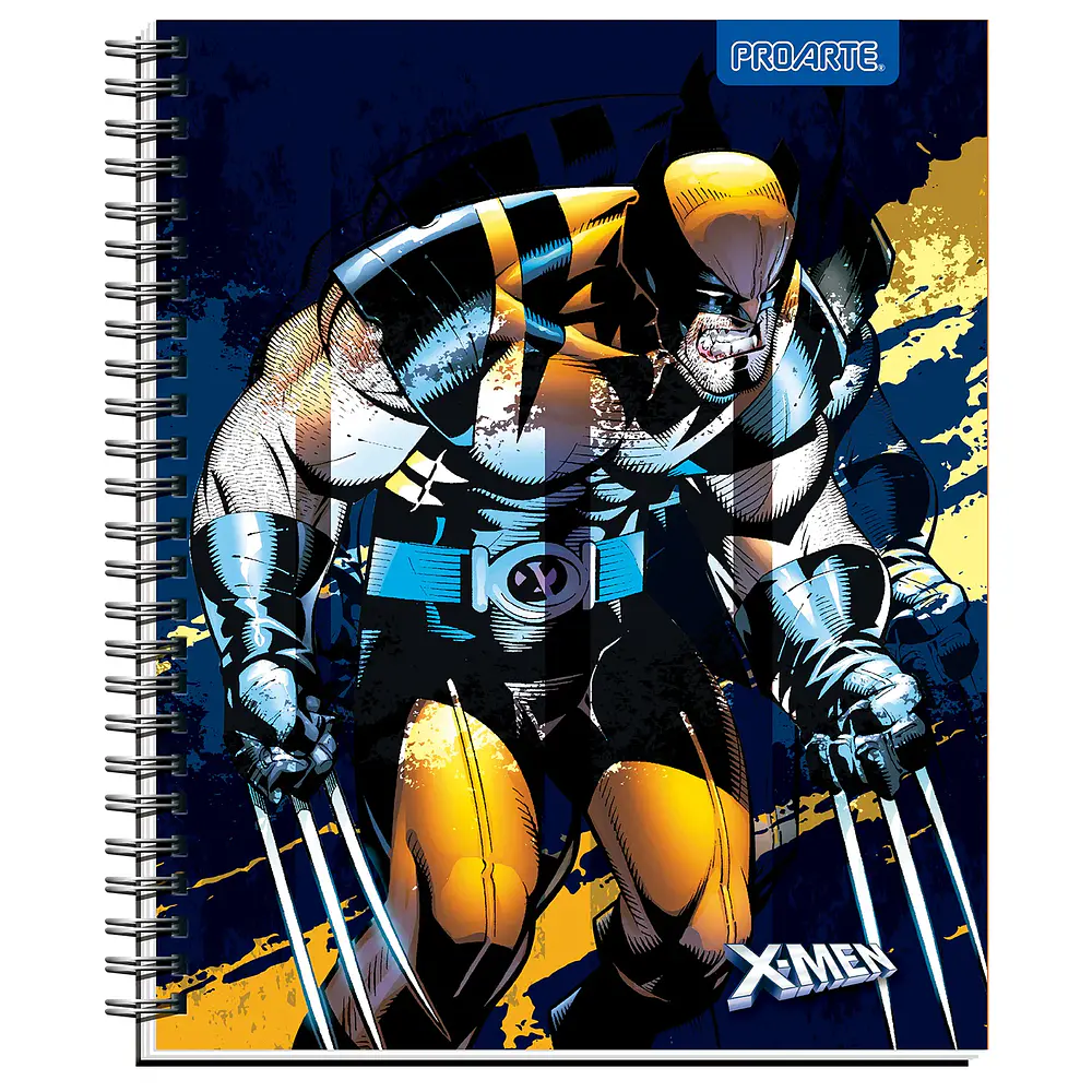 CUADERNO UNIVERSITARIO 100 HJS 7MM XMEN