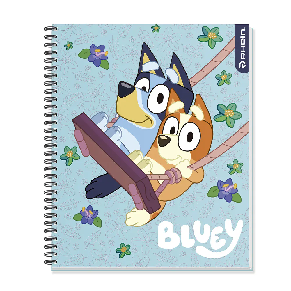 CUADERNO UNIVERSITARIO 100HJS MAT7MM BLUEY
