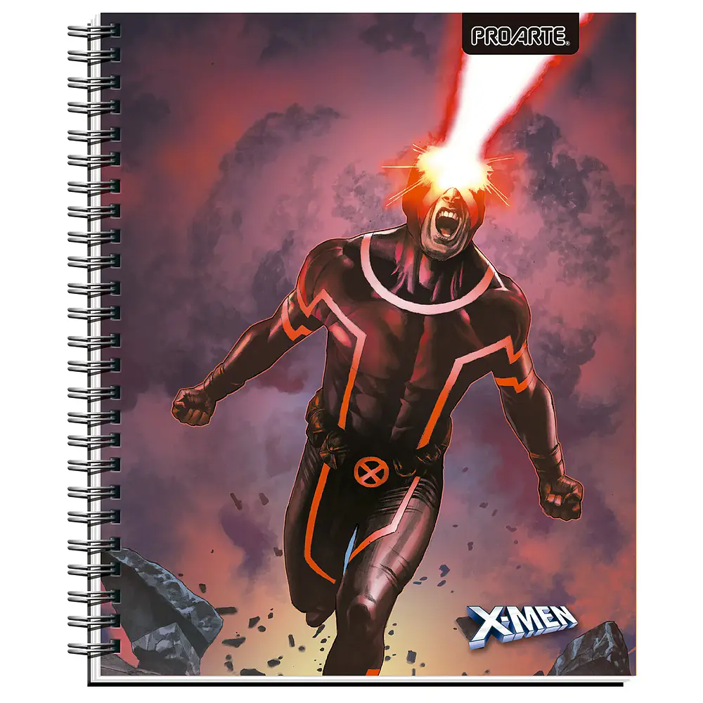 CUADERNO UNIVERSITARIO 100 HJS 7MM XMEN
