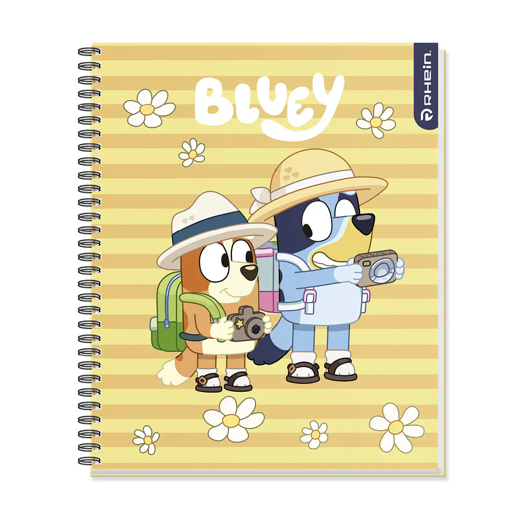 CUADERNO UNIVERSITARIO 100HJS MAT7MM BLUEY