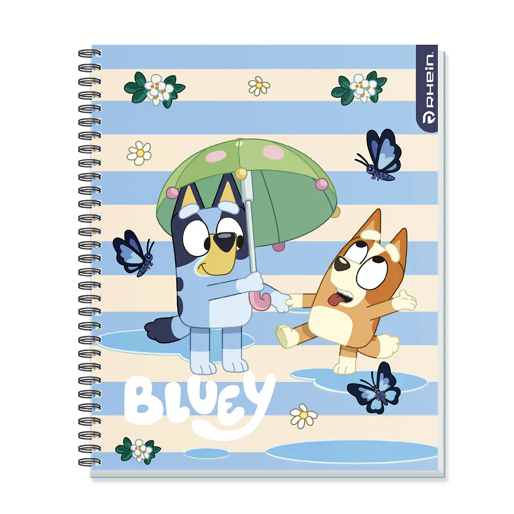 CUADERNO UNIVERSITARIO 100HJS MAT7MM BLUEY