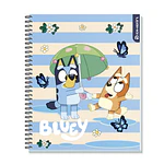 CUADERNO UNIVERSITARIO 100HJS MAT7MM BLUEY