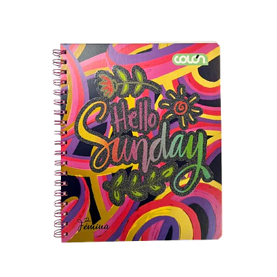 CUADERNO UNIVERSITARIO 100 HJS MAT. 7MM FEMINA