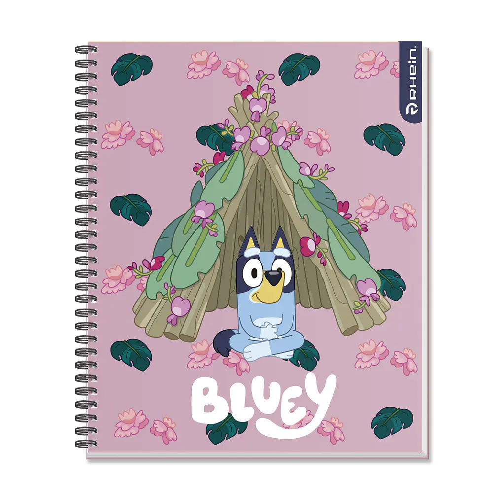 CUADERNO UNIVERSITARIO 100HJS MAT7MM BLUEY
