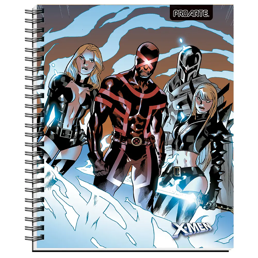 CUADERNO UNIVERSITARIO 100 HJS 7MM XMEN