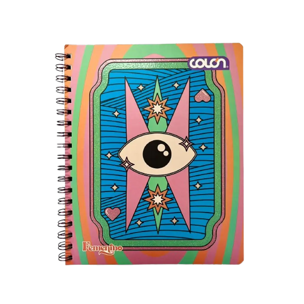 CUADERNO UNIVERSITARIO 100 HJS MAT. 7MM FEMENINO