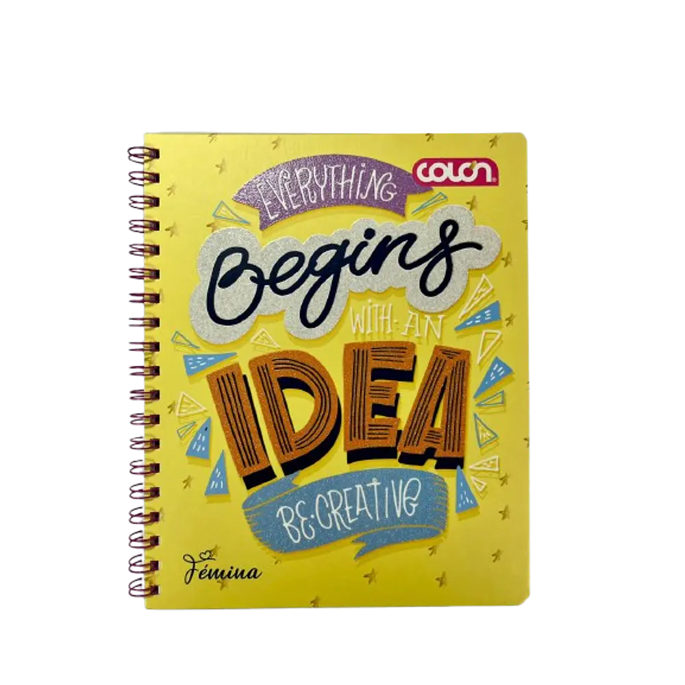 CUADERNO UNIVERSITARIO 100 HJS MAT. 7MM FEMINA