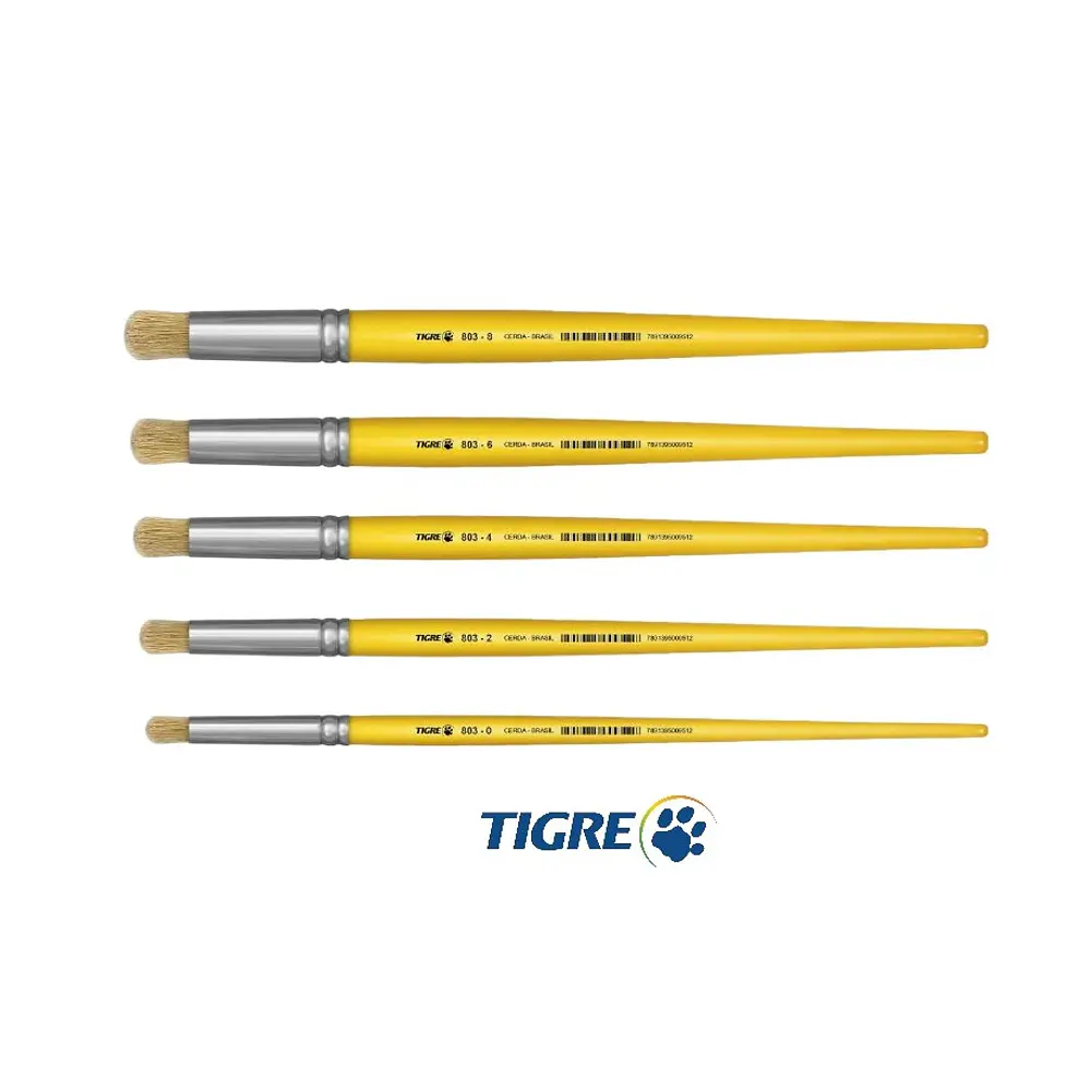 PINCEL NATURAL REDONDO SERIE 803 -  DIFERENTES GROSORES