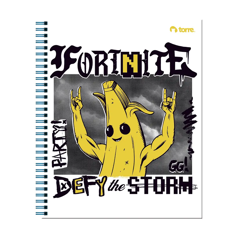 CUADERNO UNIVERSITARIO 100HJS MAT7MM. FORTNITE