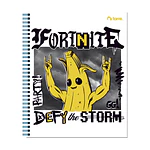 CUADERNO UNIVERSITARIO 100HJS MAT7MM. FORTNITE
