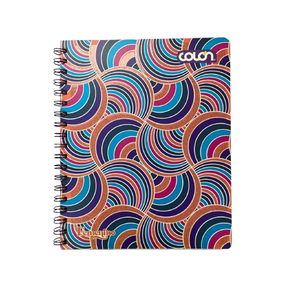 CUADERNO UNIVERSITARIO 100 HJS MAT. 7MM FEMENINO