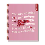 CUADERNO UNIVERSITARIO 100HJS MAT7MM INSPIRING