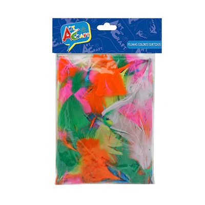 PLUMAS COLORES SURTIDOS 
