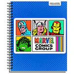CUADERNO UNIVERSITARIO 100HJS MAT7MM. MARVEL COMICS