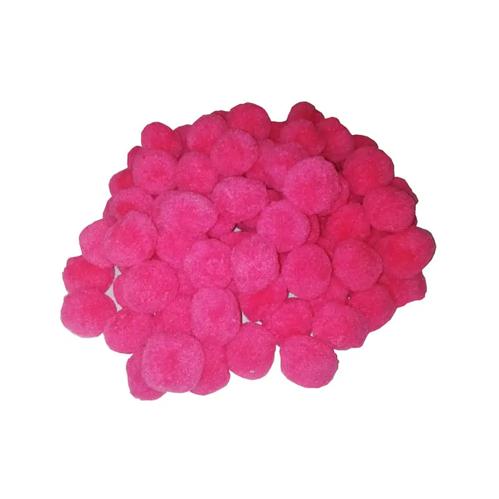 POMPONES 38 MILIMETROS - DIFERENTES COLORES