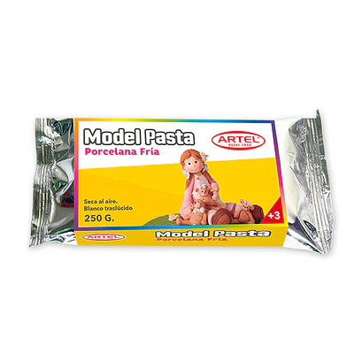 PORCELANA EN FRIO 250GRS. MODEL PASTA ARTEL
