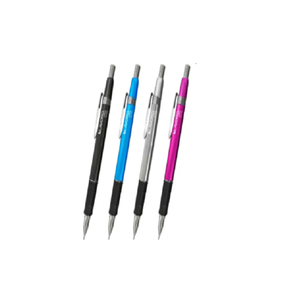 PORTAMINAS 0.9 MM METALICO CON GRIP 