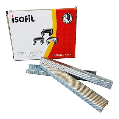 CORCHETES 13/6 CAJA DE 1000 UNIDADES