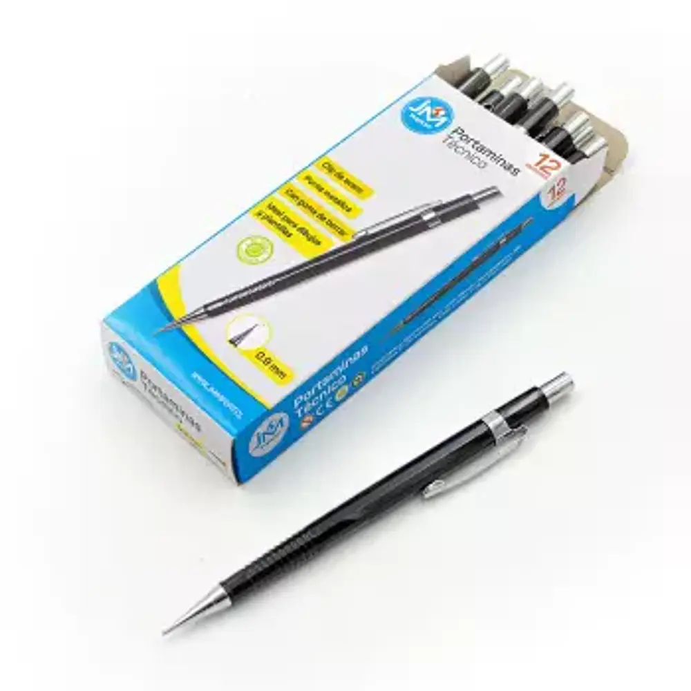 PORTAMINAS 0,9 MM NEGRO