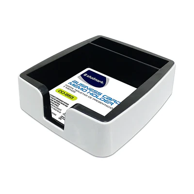 PORTA NOTAS BLANCO/NEGRO STUDMARK