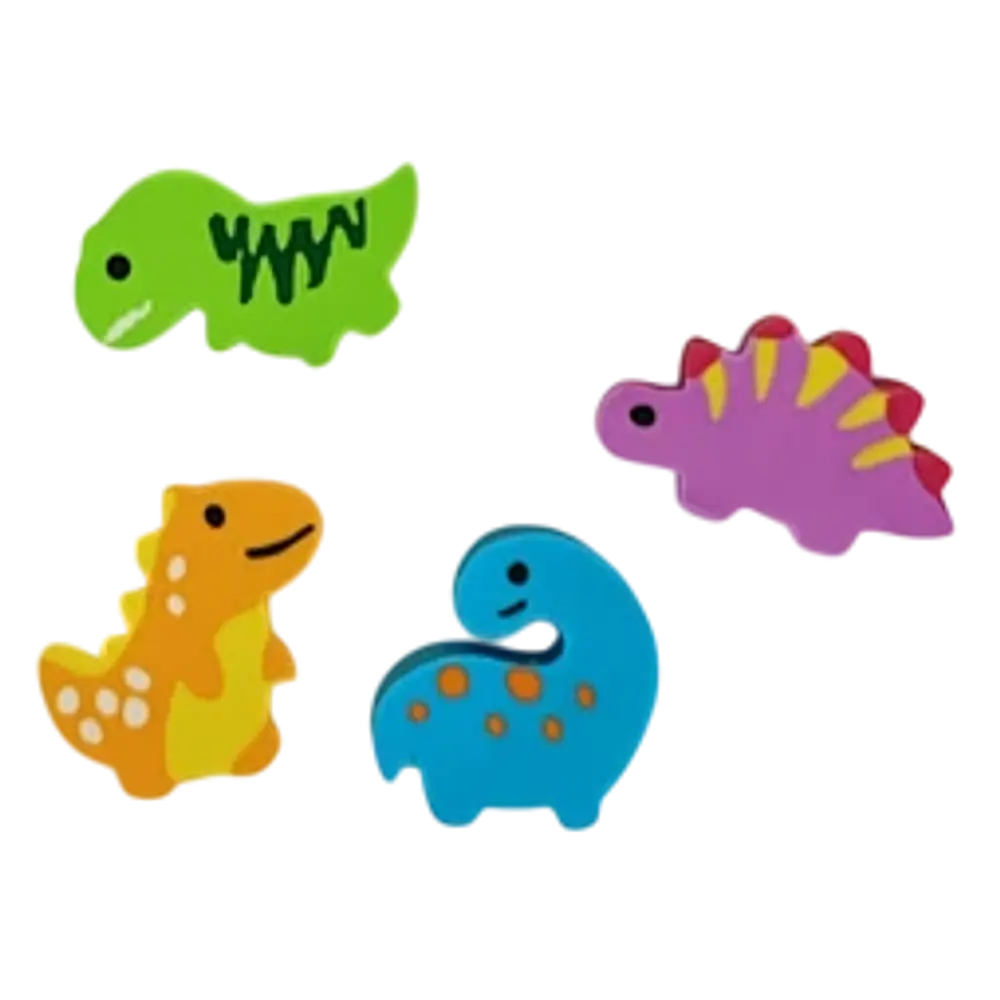 GOMA DE BORRAR DINOSAURIOS MIX