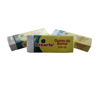 GOMA DE BORRAR  CON FUNDA TIPO S-20 KREARTE