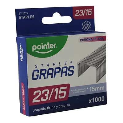 CORCHETES 23/15 X 1000 UNIDADES