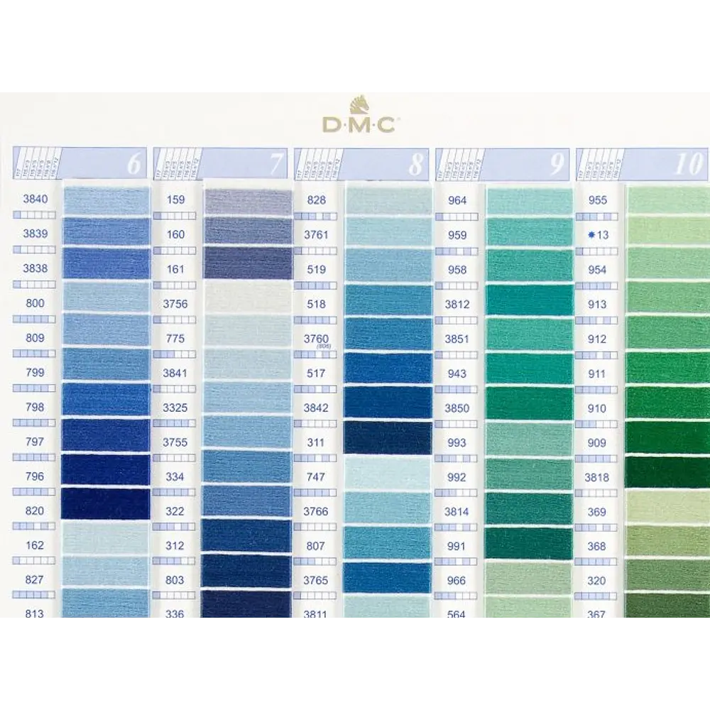 HILO DE BORDAR DMC- DIFERENTES COLORES