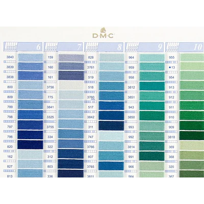 HILO DE BORDAR DMC- DIFERENTES COLORES