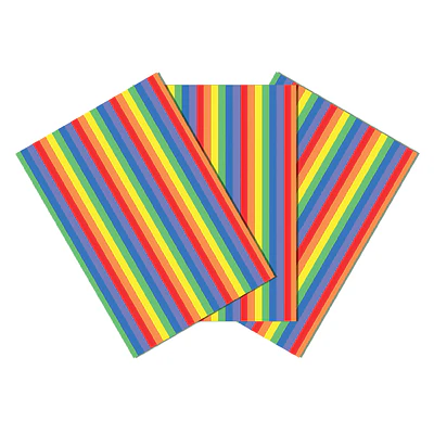 SET DE GOMA EVA DISEÑO RAYADOS  ADIX