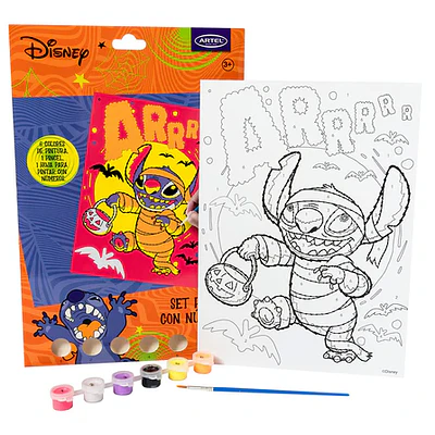 PINTA POR NUMEROS DISNEY HALLOWEEN