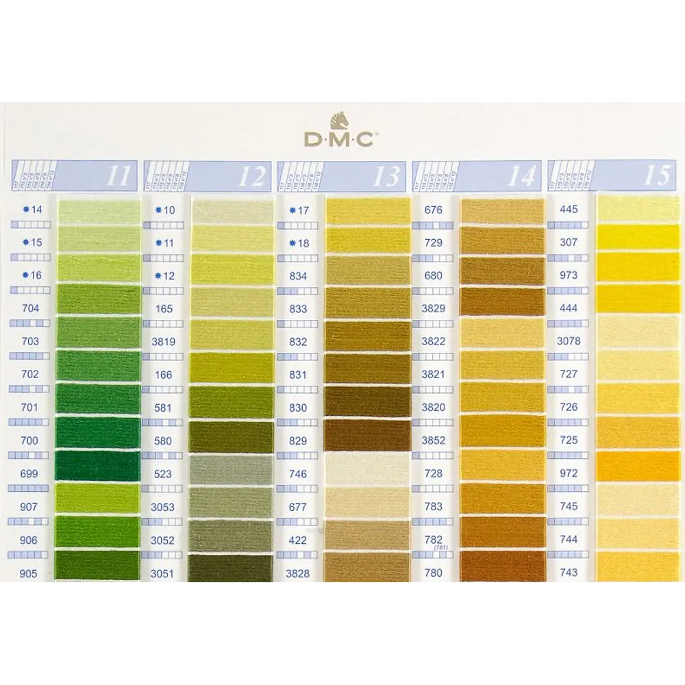 HILO DE BORDAR DMC- DIFERENTES COLORES