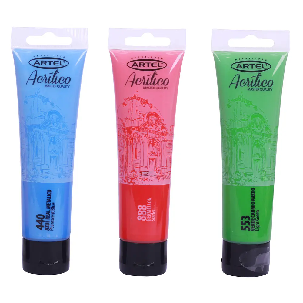 PINTURA ACRILICA 35 ML ARTEL- DIFERENTES COLORES
