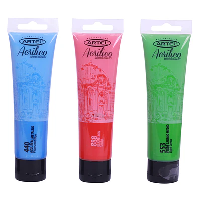 PINTURA ACRILICA 35 ML ARTEL- DIFERENTES COLORES