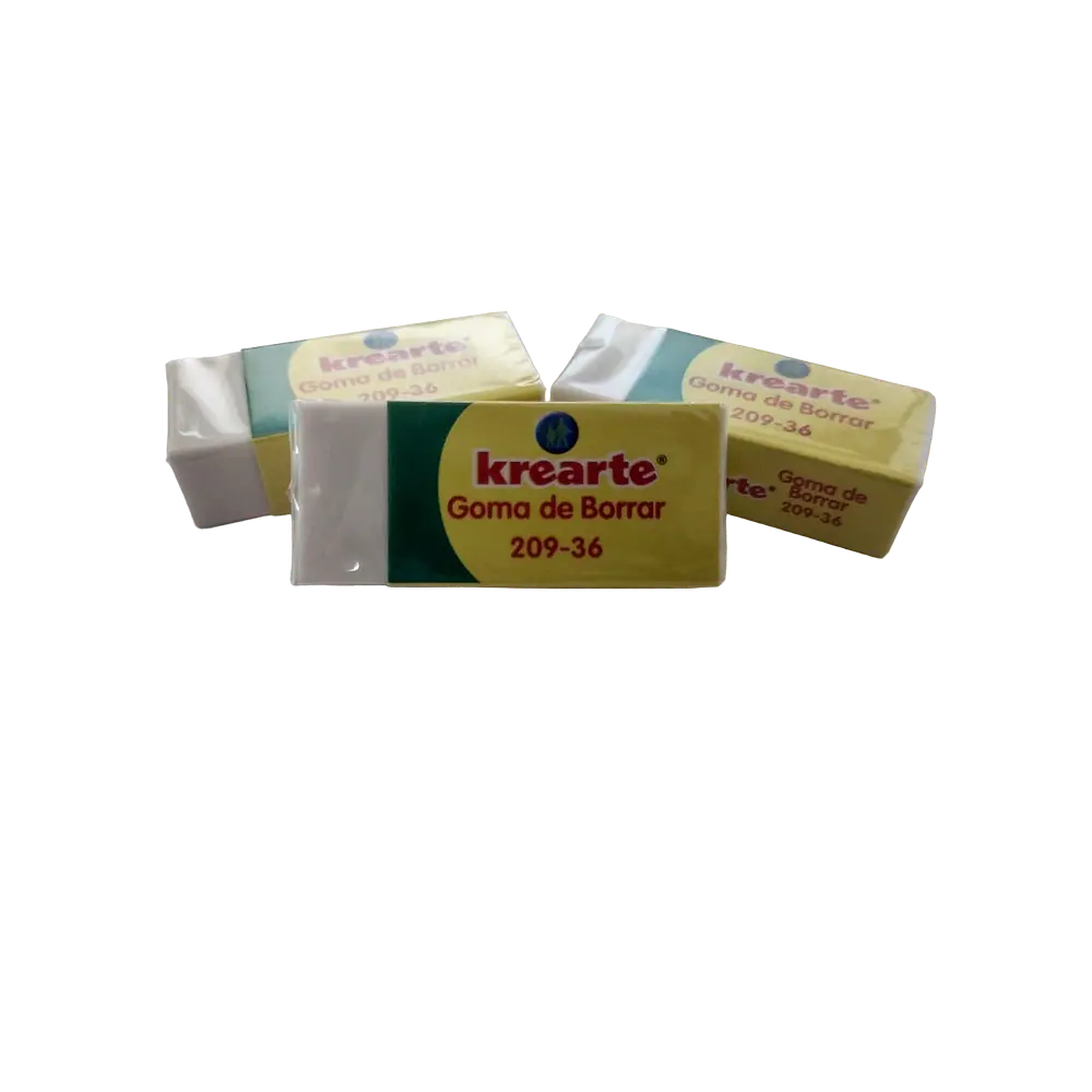 GOMA CON FUNDA ESCOLAR TIPO R-36 - KREARTE