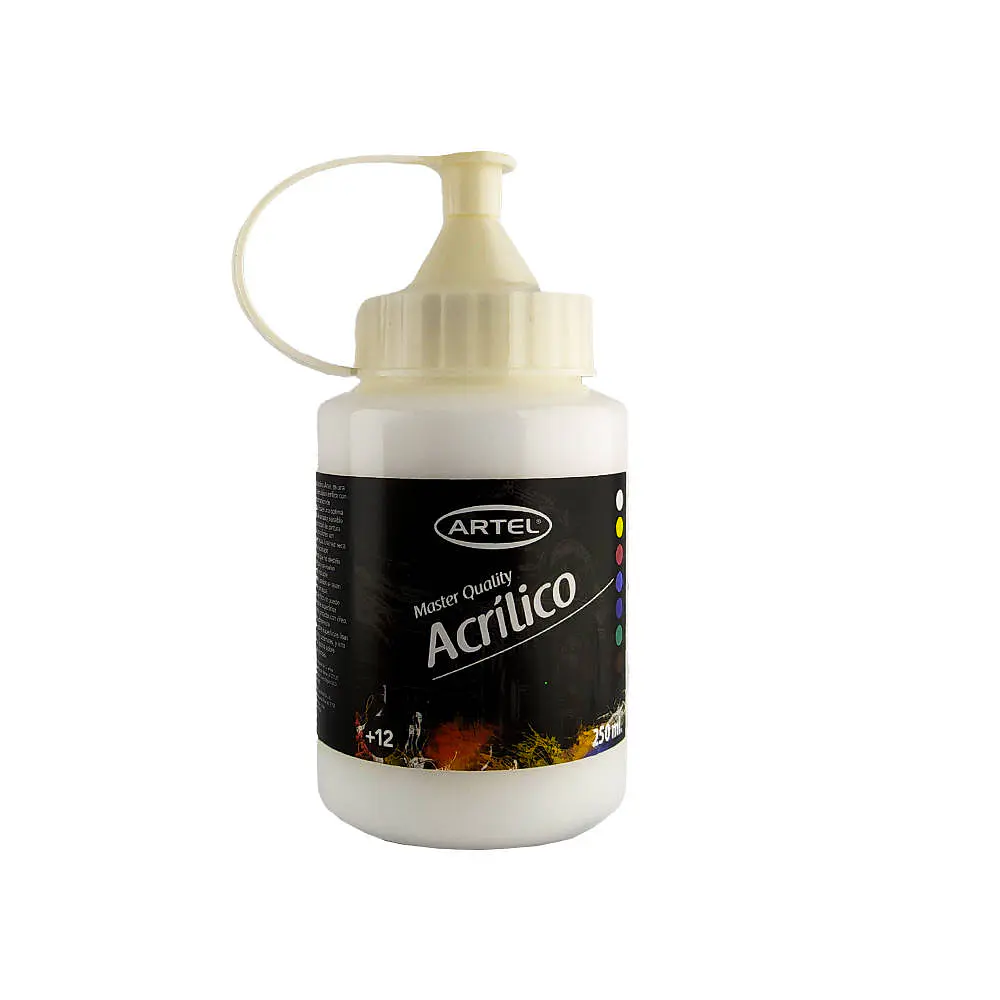 PINTURA ACRÍLICA ARTEL 250ML.- DIFERENTES COLORES