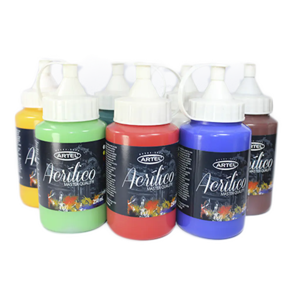 PINTURA ACRÍLICA ARTEL 250ML.- DIFERENTES COLORES
