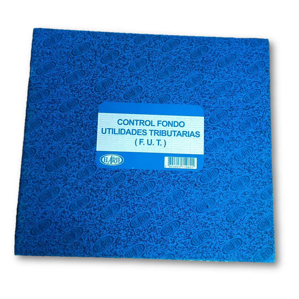 LIBRO CONTROL FUT 24 HOJAS TAPA CARTÓN