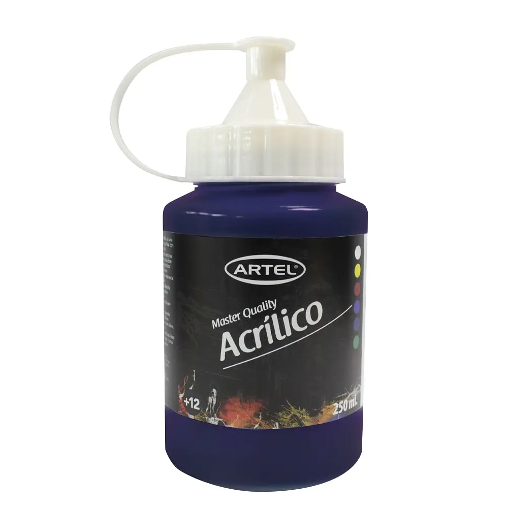 PINTURA ACRÍLICA ARTEL 250ML.- DIFERENTES COLORES