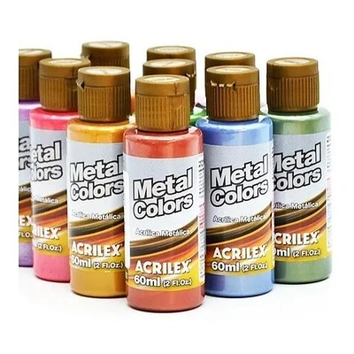 PINTURA ACRILICA METAL 60ML - DISTINTOS COLORES